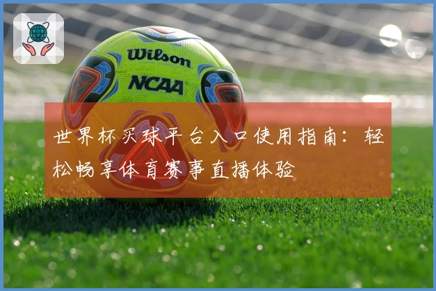 世界杯买球平台入口使用指南：轻松畅享体育赛事直播体验